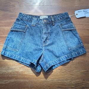 Derek Lamb - Denim Blue Women's Shorts - Size 27 - Sample